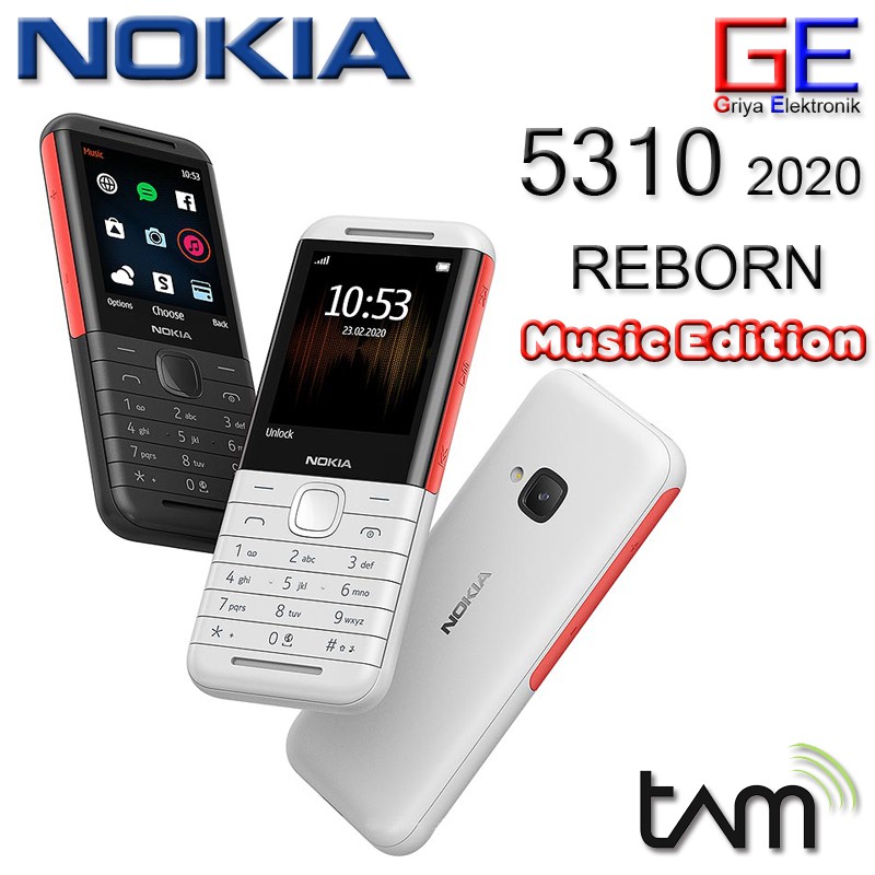NOKIA 5310 Reborn 2020 Garansi Resmi TAM