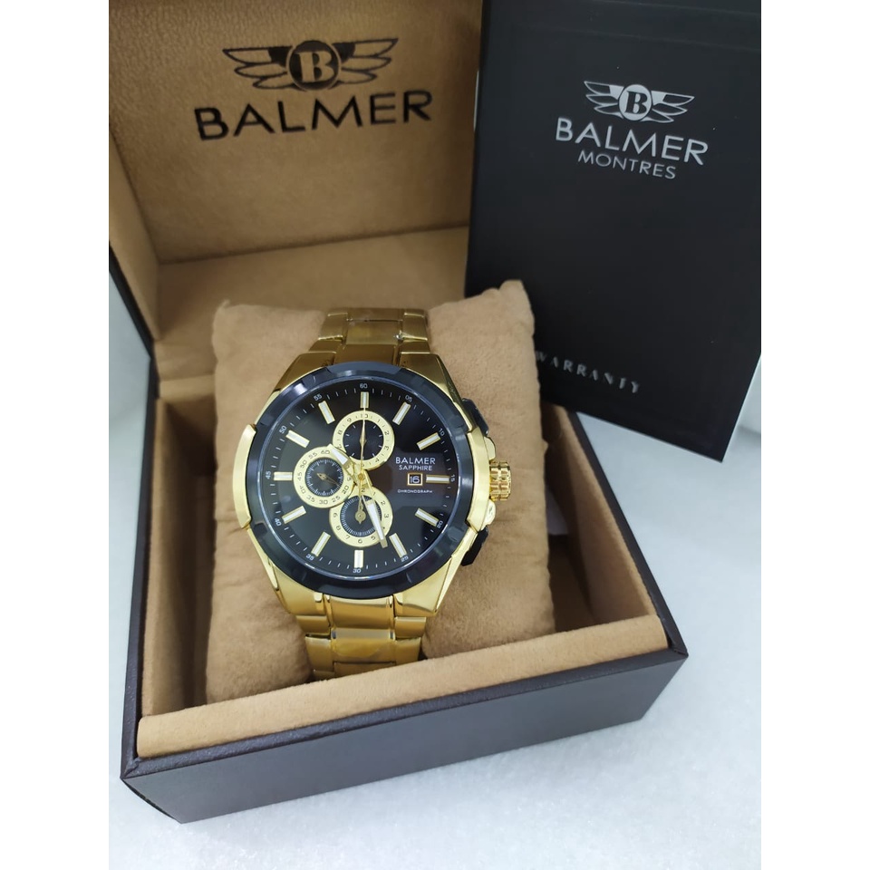 JAM TANGAN PRIA BALMER 8159-SAPHIRE GLASS ORIGINAL GARANSI RESMI