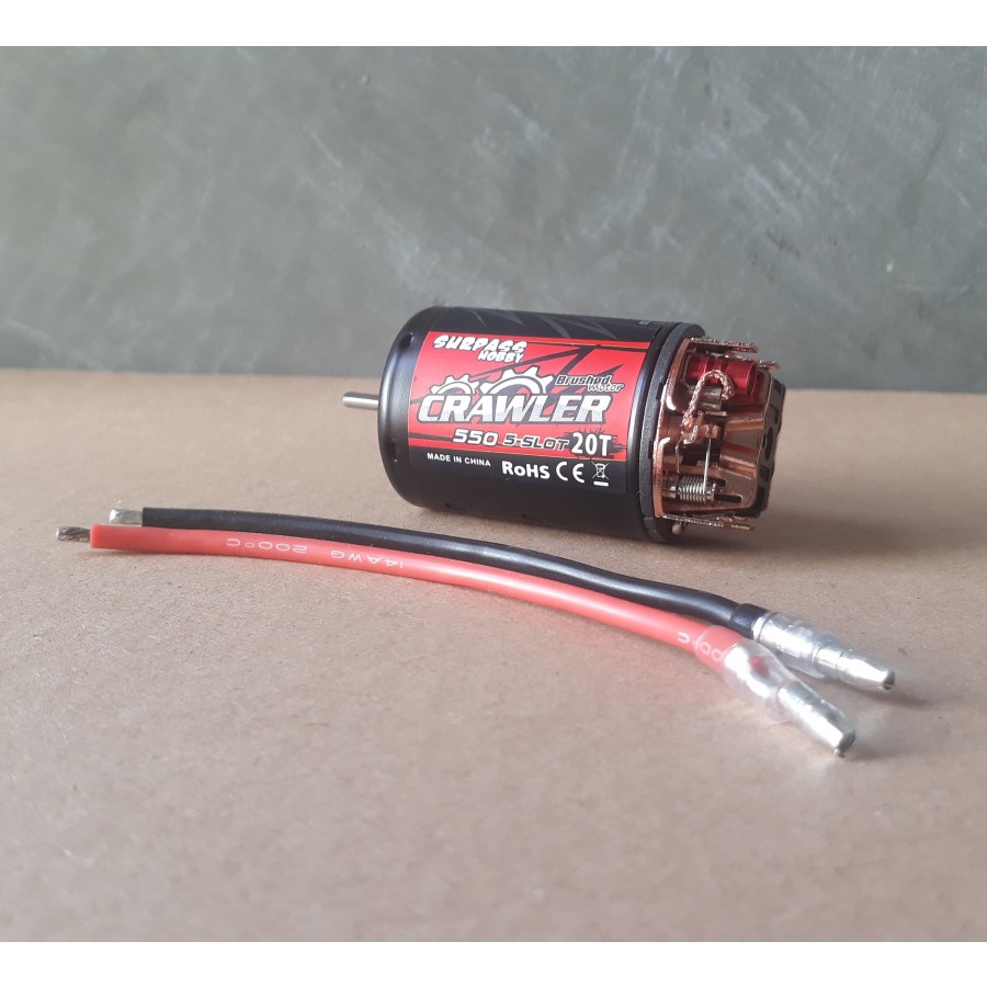 SURPASS Motor Dinamo 550 5-SLOT Brushed 20T for HSP Axial