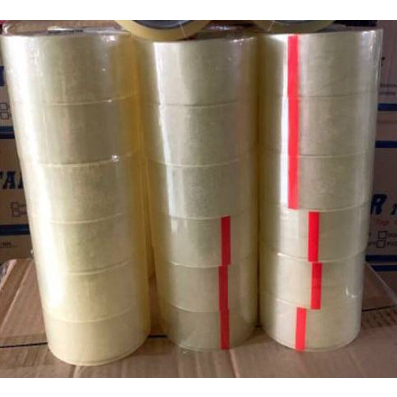 

lakban bening murah ukuran 45mm x 90 yard berkualitas