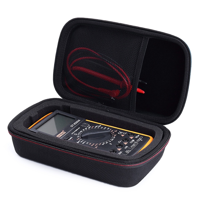 Gro Hard Shockproof Multimeter Gendong Untuk Case Bag Carry EVA Kotak Pelindung Untuk F1