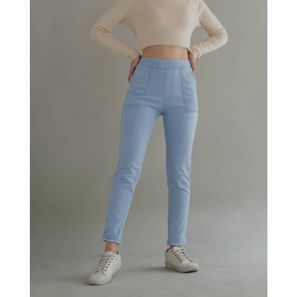 Myrubylicious COZZY DENIM STRECH PANTS KODE R007