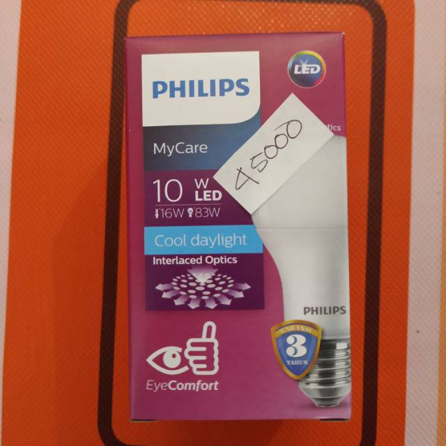 Lampu led philips 10 watt