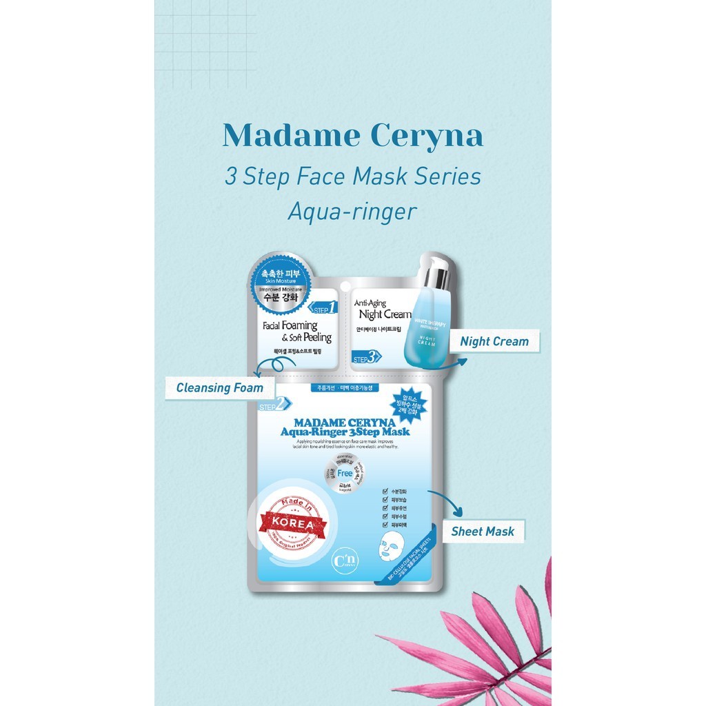 Madame Ceryna (C'n) | 3 Step Mask - Aqua Ringer