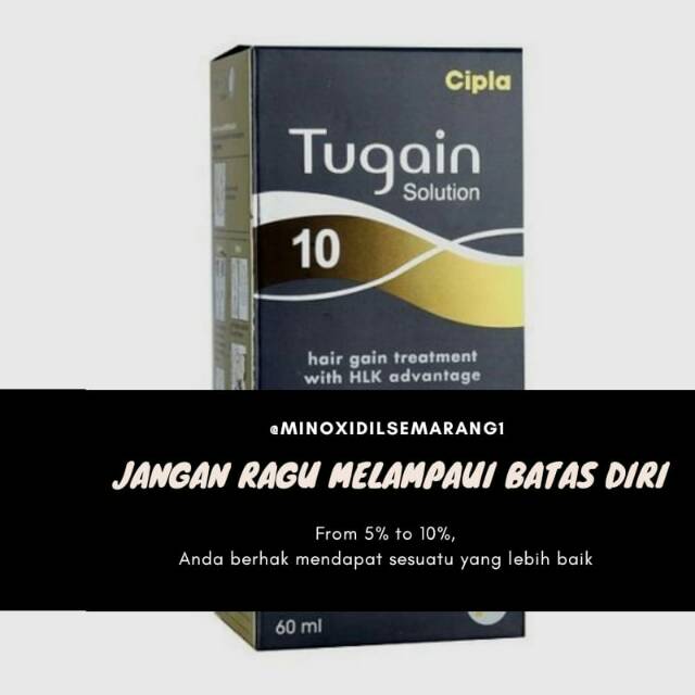 Tugain Minoxidil 10% ORIGINAL CIPLA
