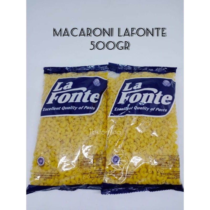 

La Fonte macaroni 500 gr