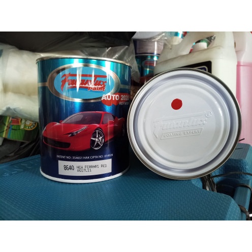 futanlux paint red ferarri red 1L / 8640