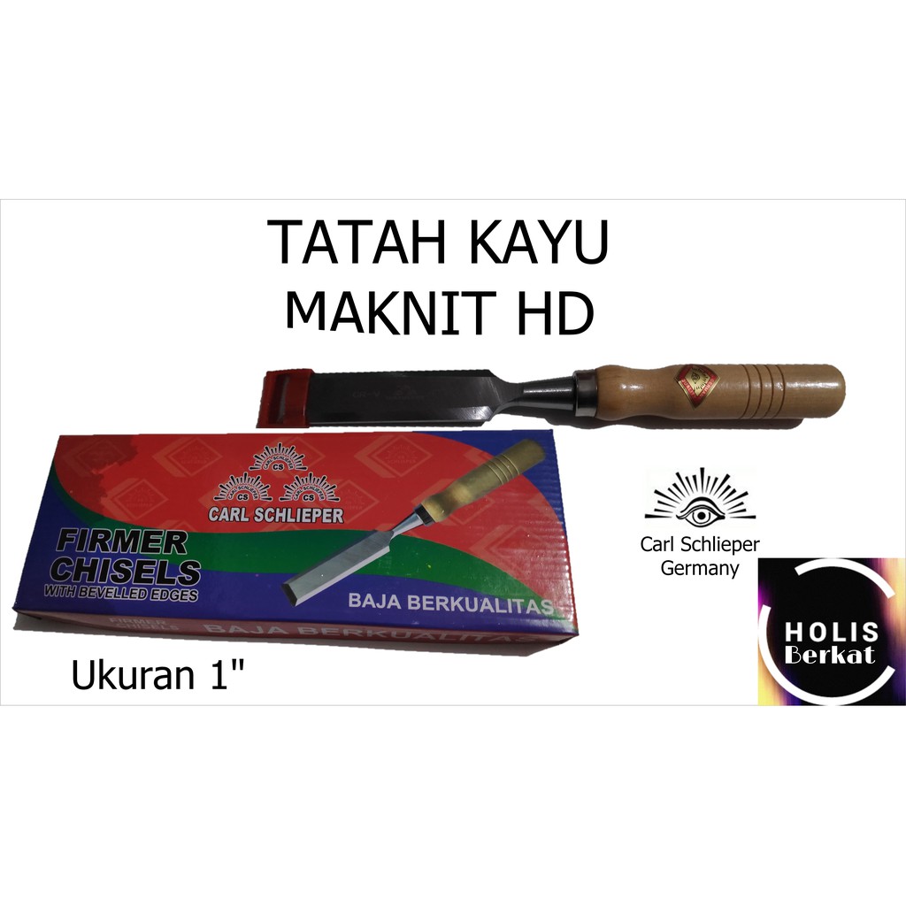 Tatah Kayu Maknit HD 1&quot; Carl Schlieper