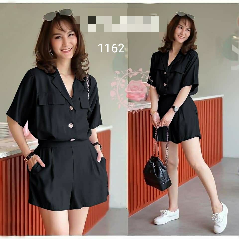 SETELAN WANITA 1161 FASHION WANITA TWO PIECE SET