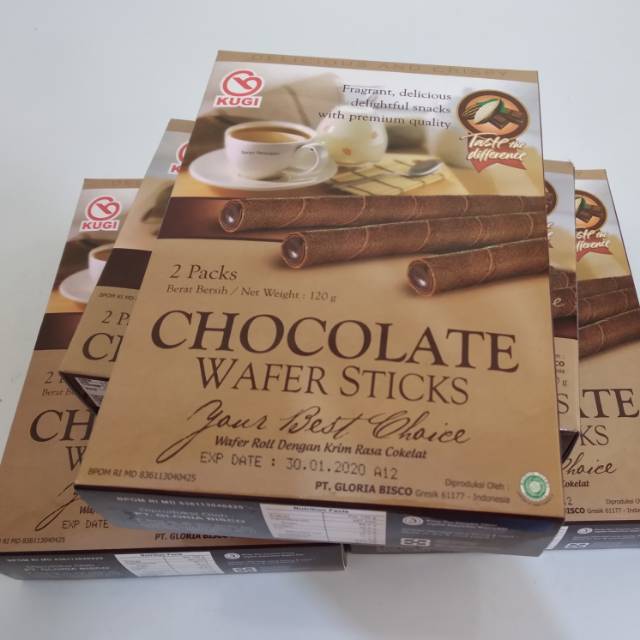 

Chocolate Wafer stick / Kugi wafer stick 120gr