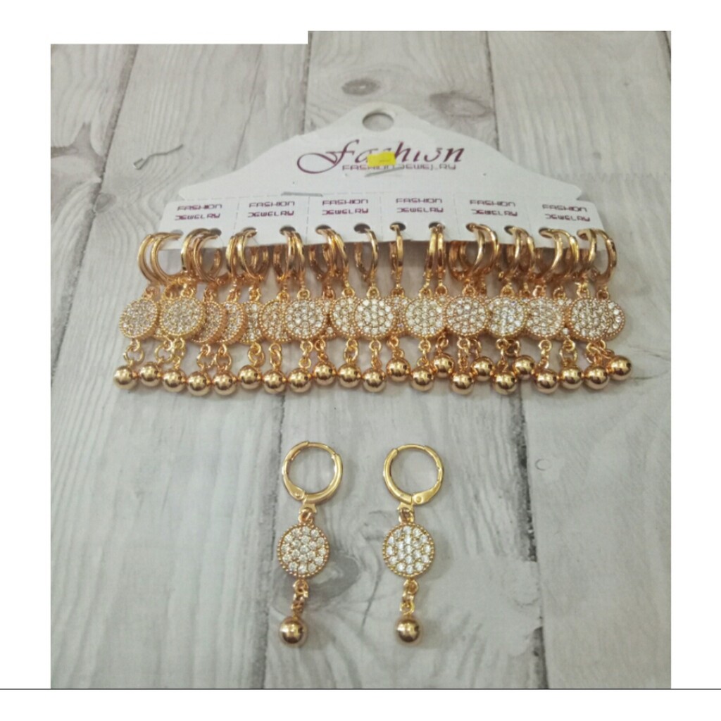 Anting  xuping jepit  Cantik Aksesories Wanita Tokopelanginicer