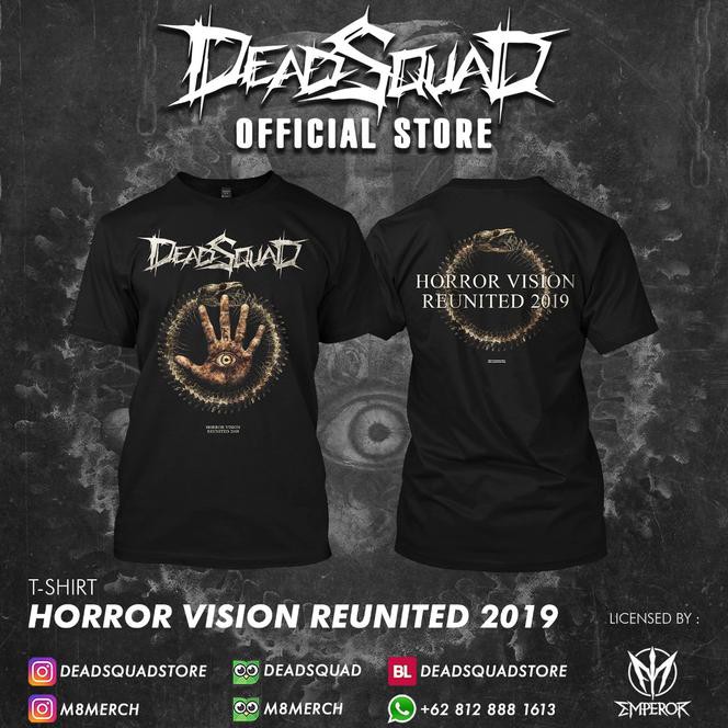 OLYW TSHIRT DEADSQUAD HORROR VISION REUNITED 2019 NIC9