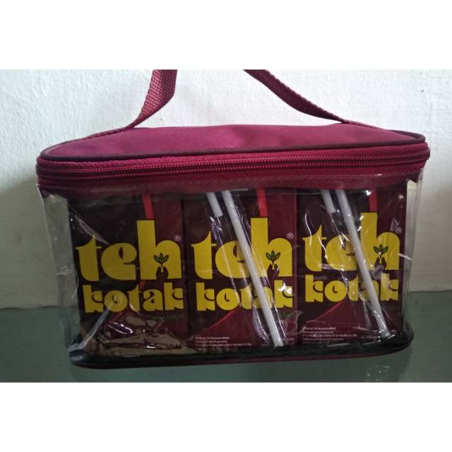 

Teh kotak 300 ml paket tas cantik isi 6 pack