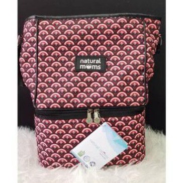 Natural Moms Tas Asi Cooler Bag Red TULIP