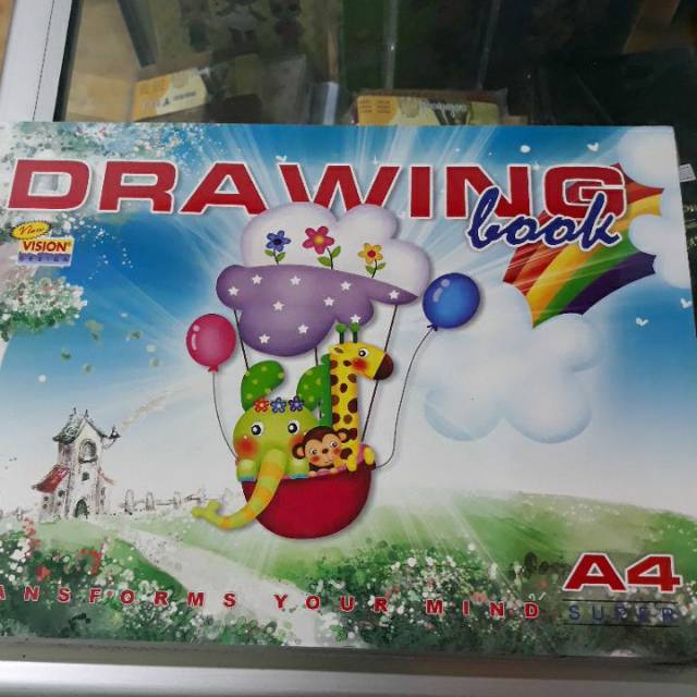

Buku gambar A4 VISION Ecer!!!!!