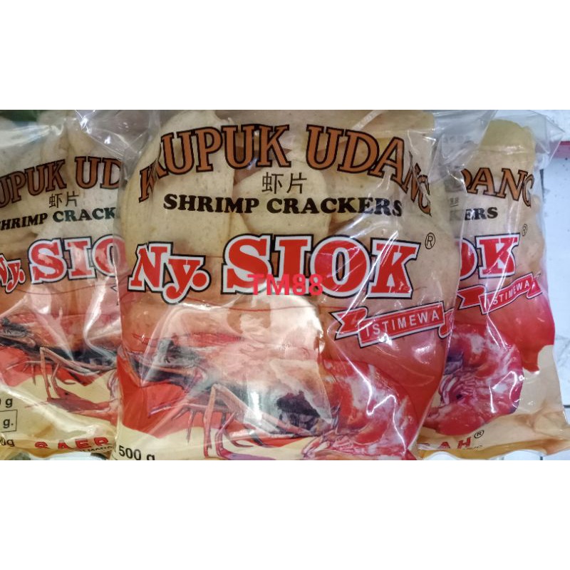 

KERUPUK UDANG NY SIOK/SHRIMP CRACKERS NY SIOK
