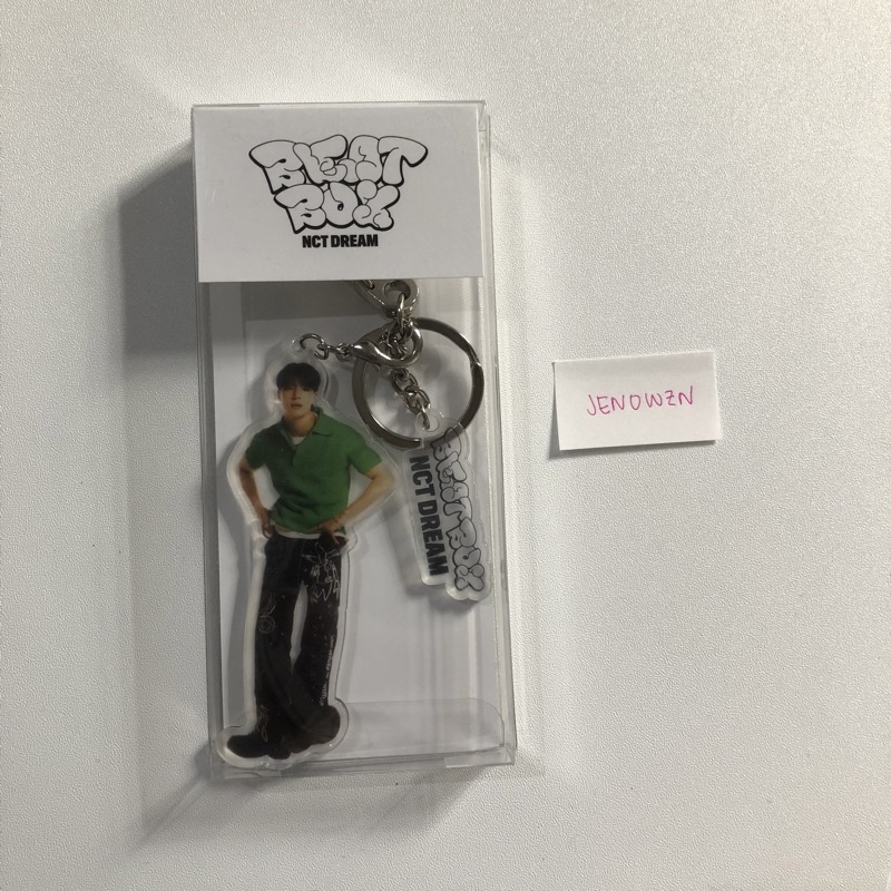 [BOOKED] ACRYLIC KEYRING BEATBOX ONLY JENO NCT DREAM MD MERCH MERCHANDISE OFFICIAL JAEMIN MARK HAECH