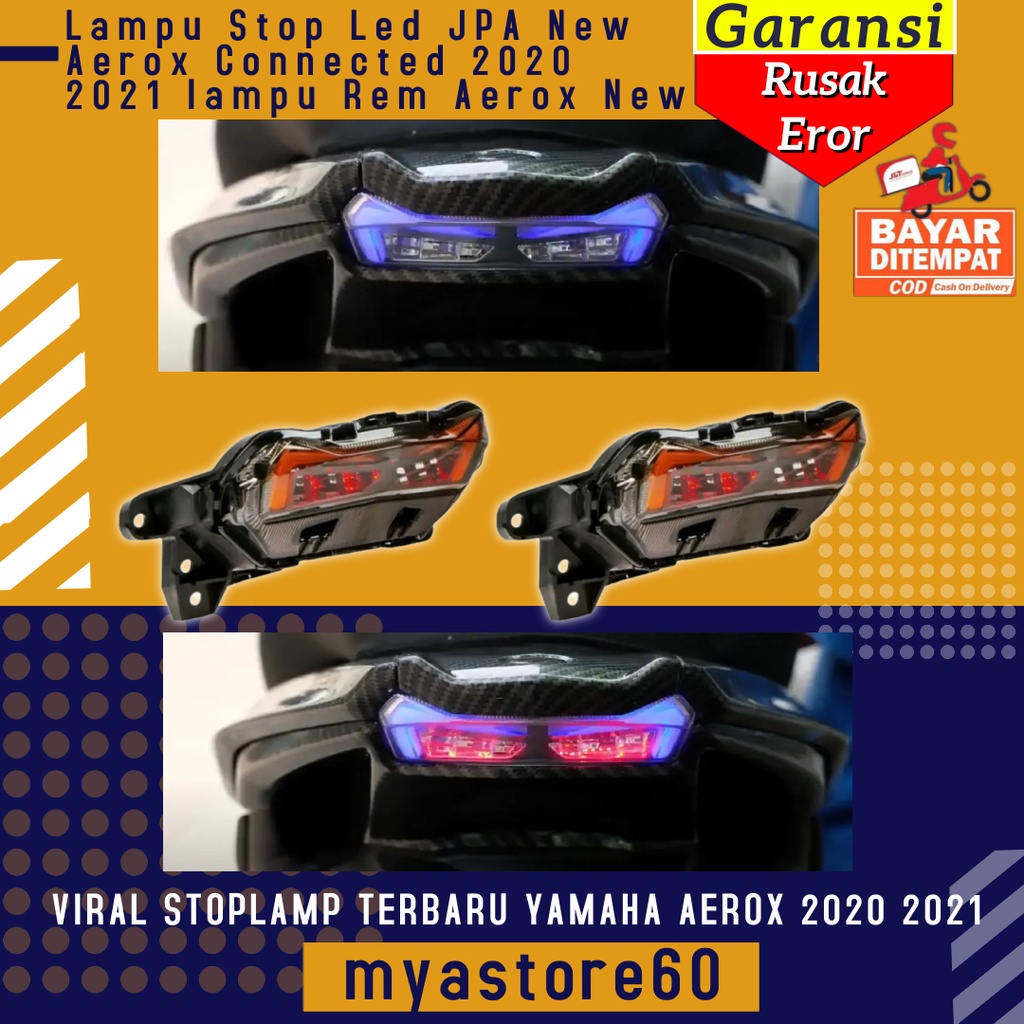 Lampu Stop LED JPA New Aerox Connected 2020 2021 StopLamp Lampu Belakang Yamaha New Aerox Conected 2020 2021