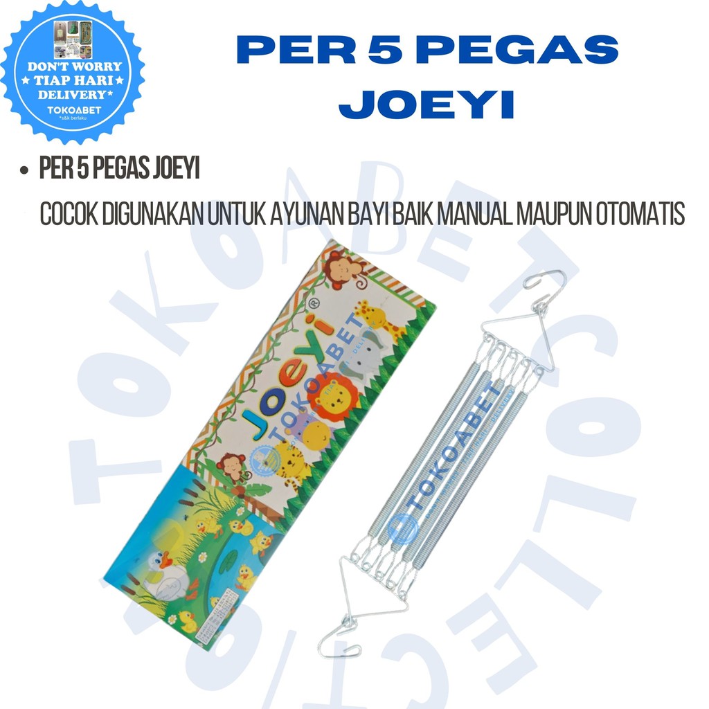 PROMO ORIENT PER 5 Rangka Tiang Ayunan Bayi Warna Per 5 Hanger Segitiga Safety Belt Roda bisa dikunci Perlengkapan Tidur Baby Kebutuhan Anak TOKOABET