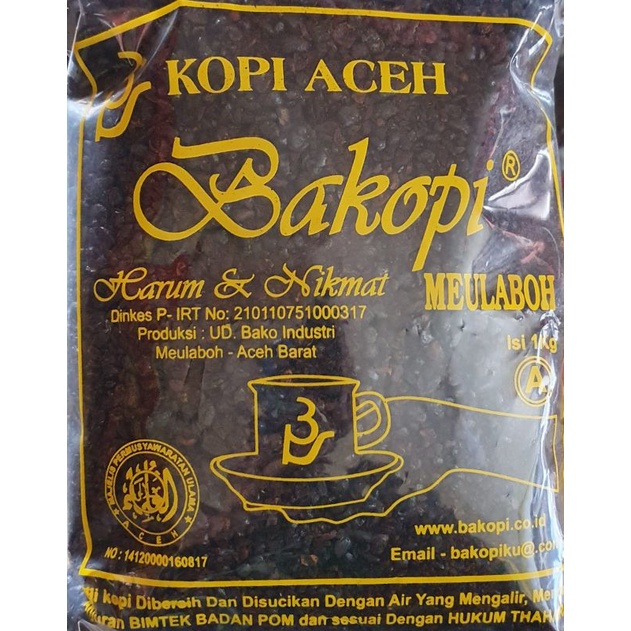 

Kopi Aceh Bakopi Tipe A Biji Kasar 1 Kg