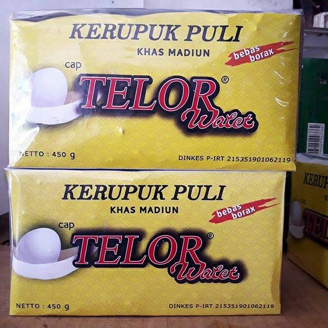 

KERUPUK PULI Cap Telor Walet