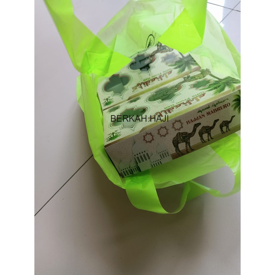 tas plastik bag oleh oleh haji dan umroh 50pcs