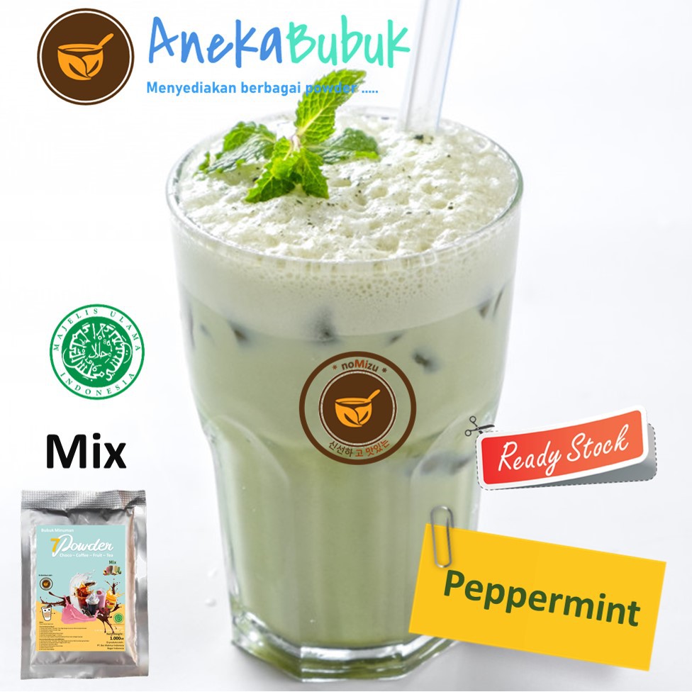 

BUBUK MINUMAN PEPPERMINT 1kg - SERBUK MINUMAN RASA PEPPERMINT POWDER DRINK