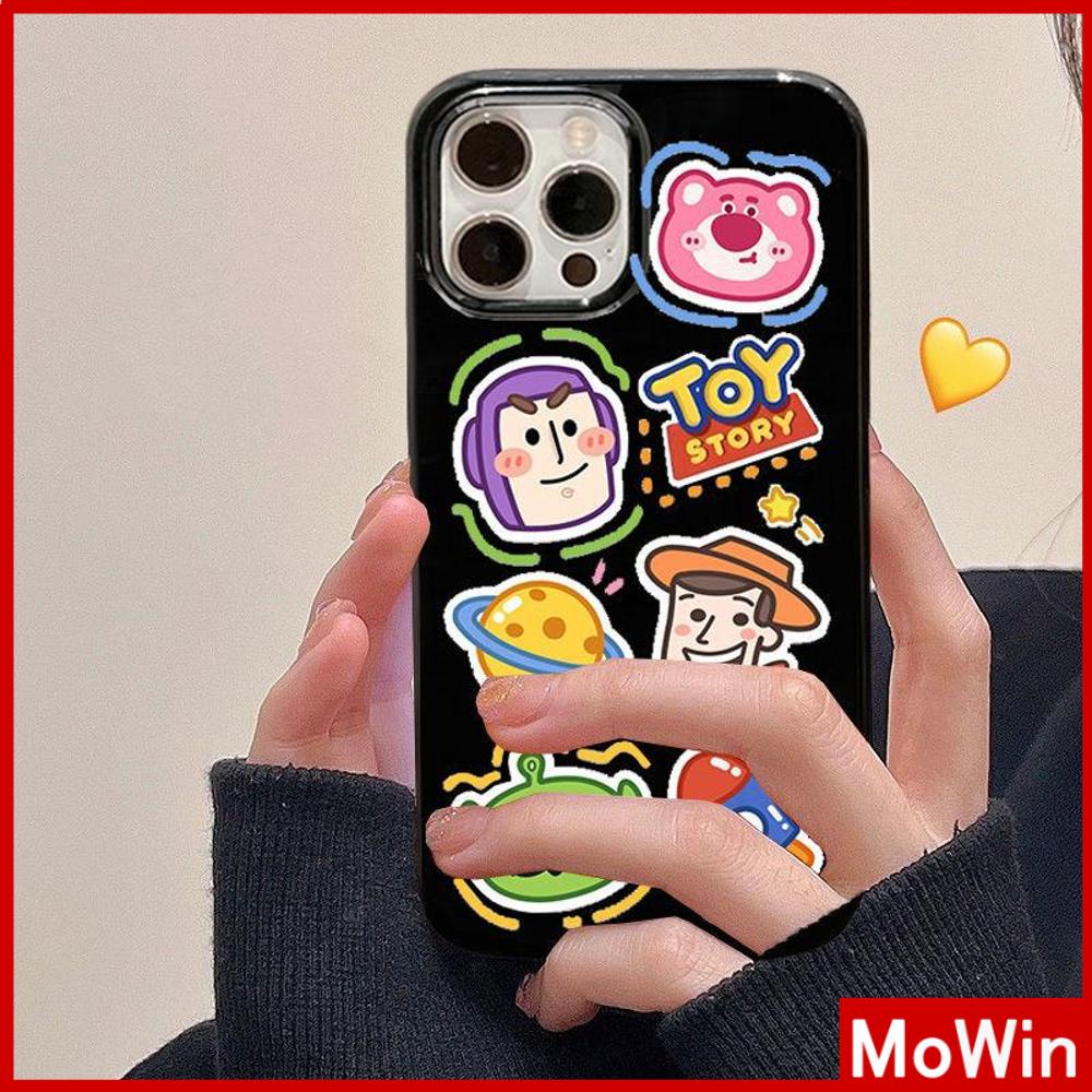 iPhone Case Silicone Soft Case Black TPU Glossy Big Hole Camera Protection Shockproof Cute Cartoon For iPhone 13 Pro Max iPhone 12 Pro Max iPhone 11 Pro Max iPhone 7Plus iPhone x