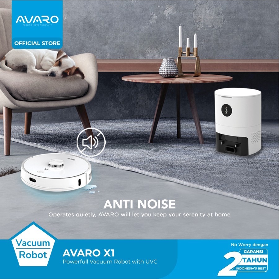 AVARO X1 ROBOTIC VACUUM CLEANER