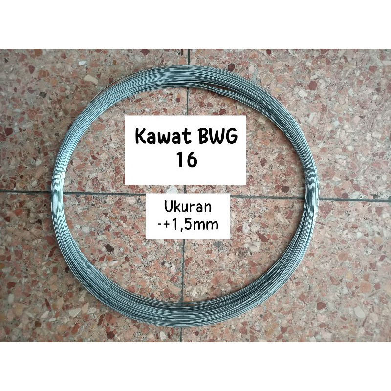 Jual Kawat Galvanis Mm Kawat Bwg Kawat Tali Kawat Chrom Shopee Indonesia