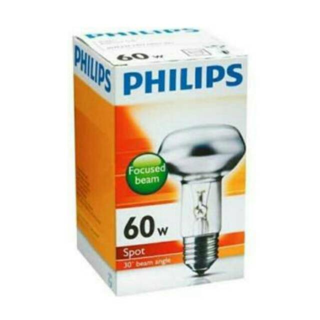 Philips focused beam spot