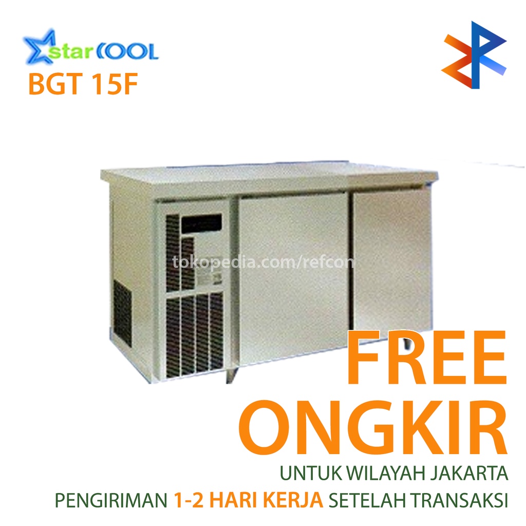 Stainless Steel Undercounter Freezer Starcool BGT 15 F / BGT15F