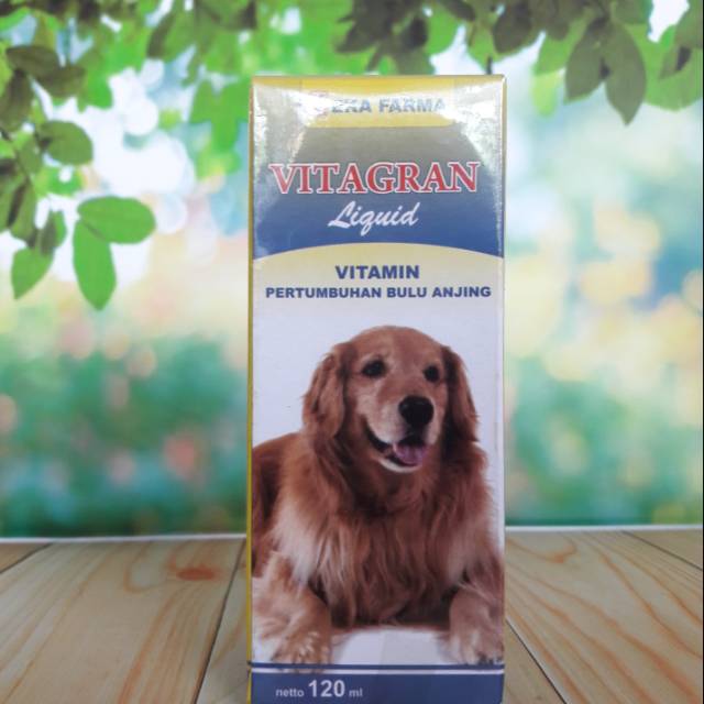 VITAGRAN 120ml Vitamin Pertumbuhan Bulu Anjing EKA FARMA
