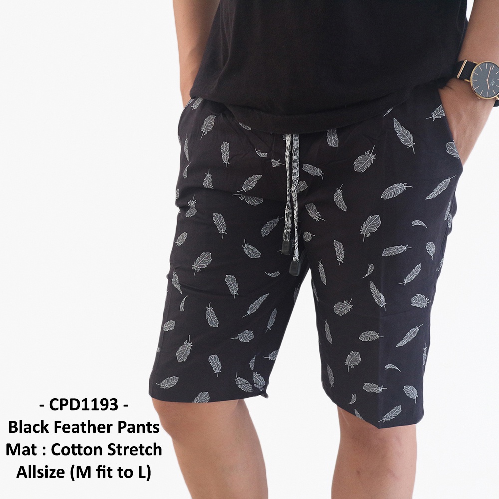 INDOFASHIONPEDIA Celana Pendek Pria / Celana Keren / Celana Model Distro - 1193