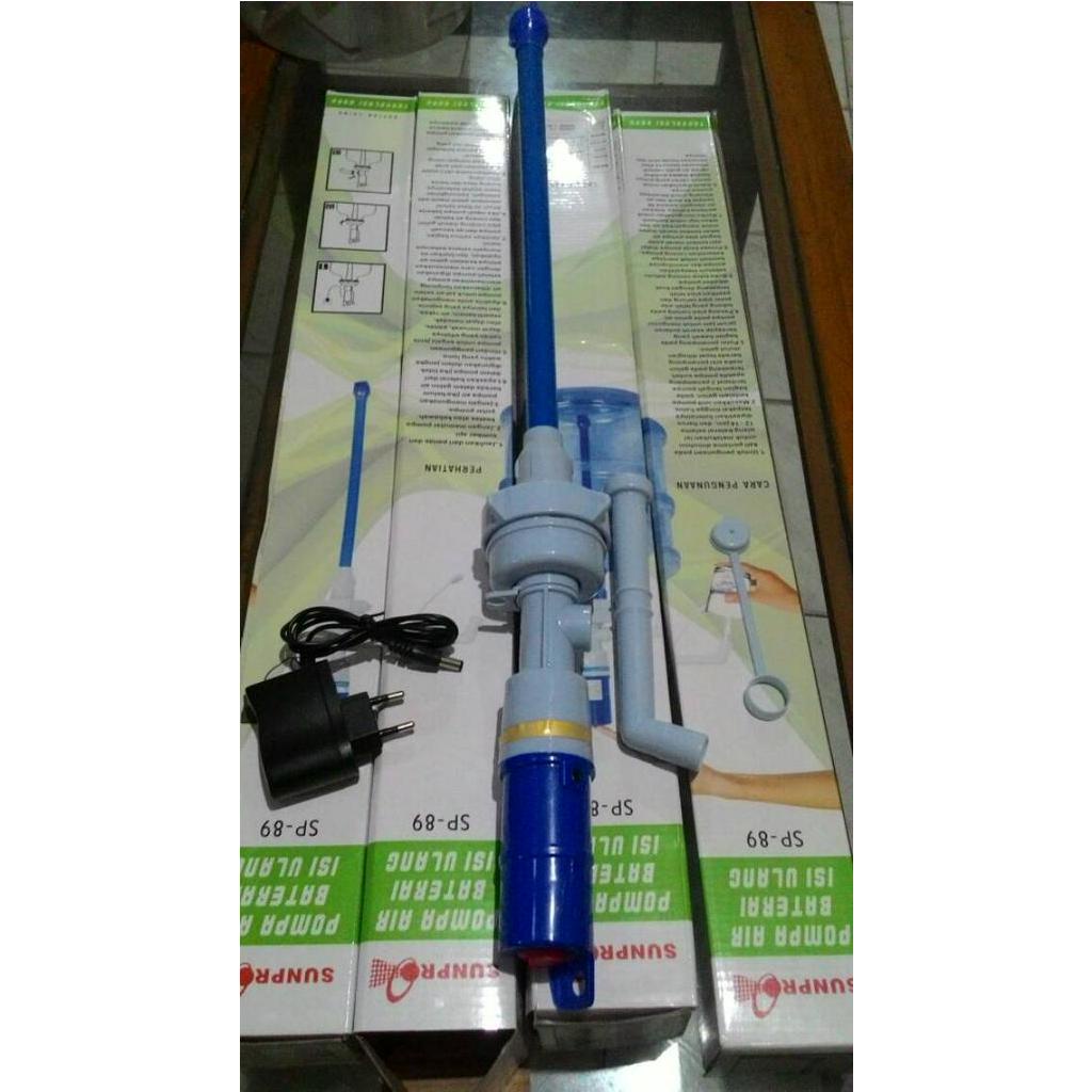 RECHARGEABLE - SEDOT / POMPA AIR GALON - IRIT - MURAH - GARANSI 1 MINGGU