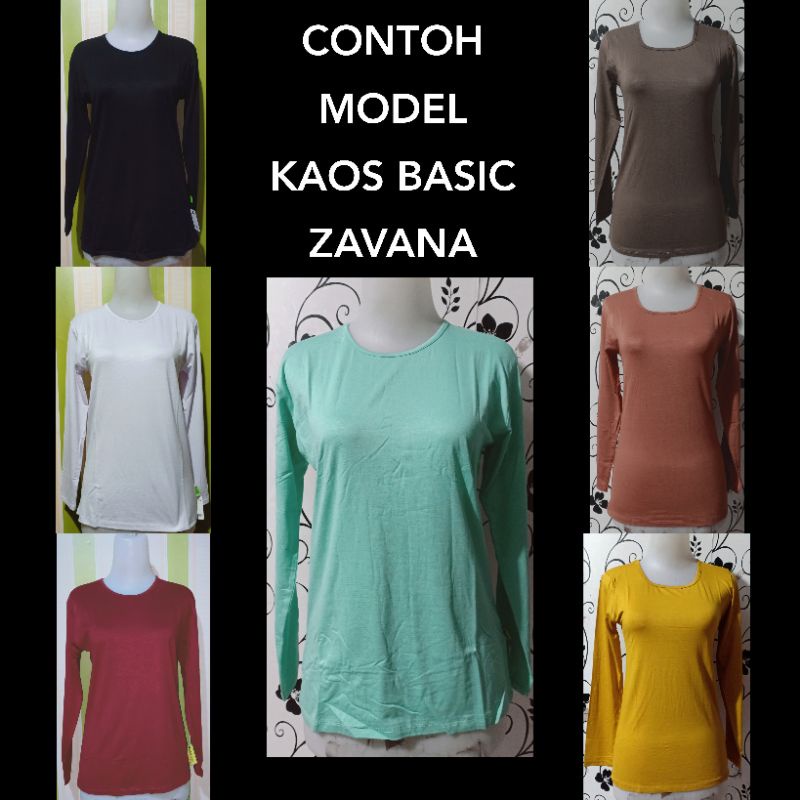 Kaos Basic Standart Zavana