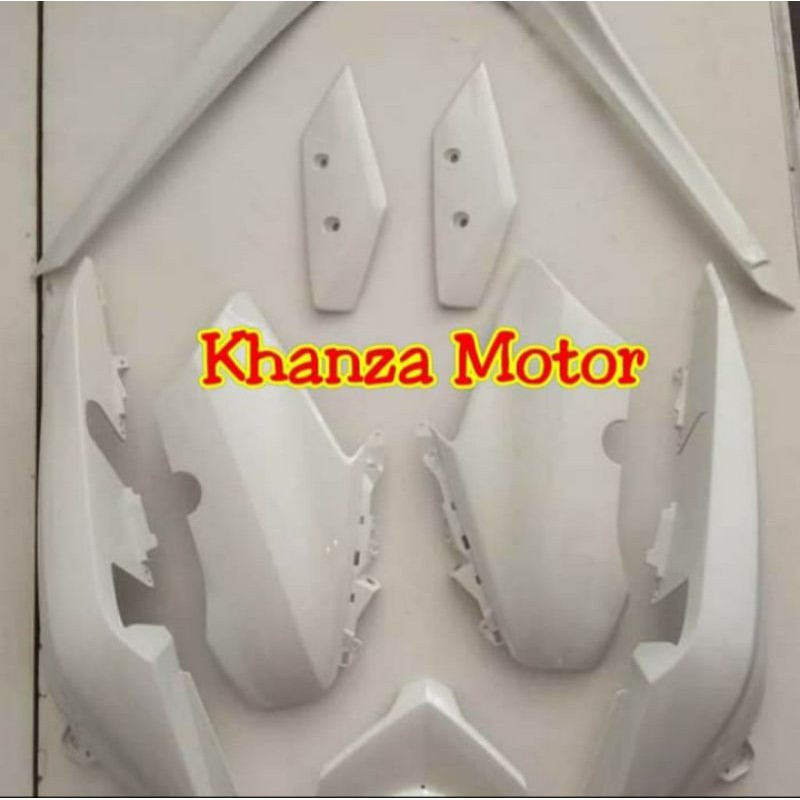 COVER BODY HALUS SET XMAX ORI YGP Putih