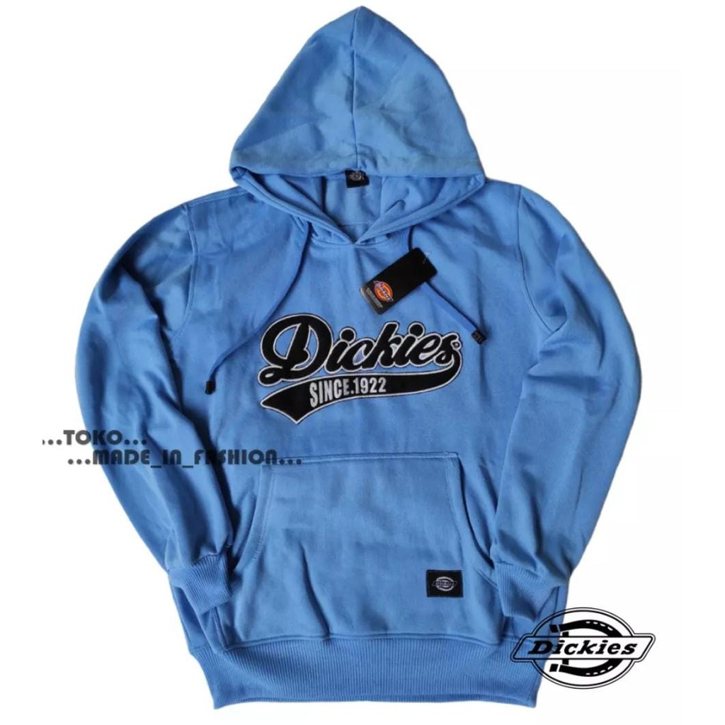 JAKETR SWEATER HOODIE DICKIES SINCE 1992 PREMIUM BORDIR FLOCKING PRIA WANITA