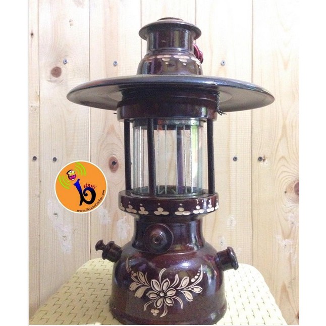 MINIATUR Lampu Kayu Jati