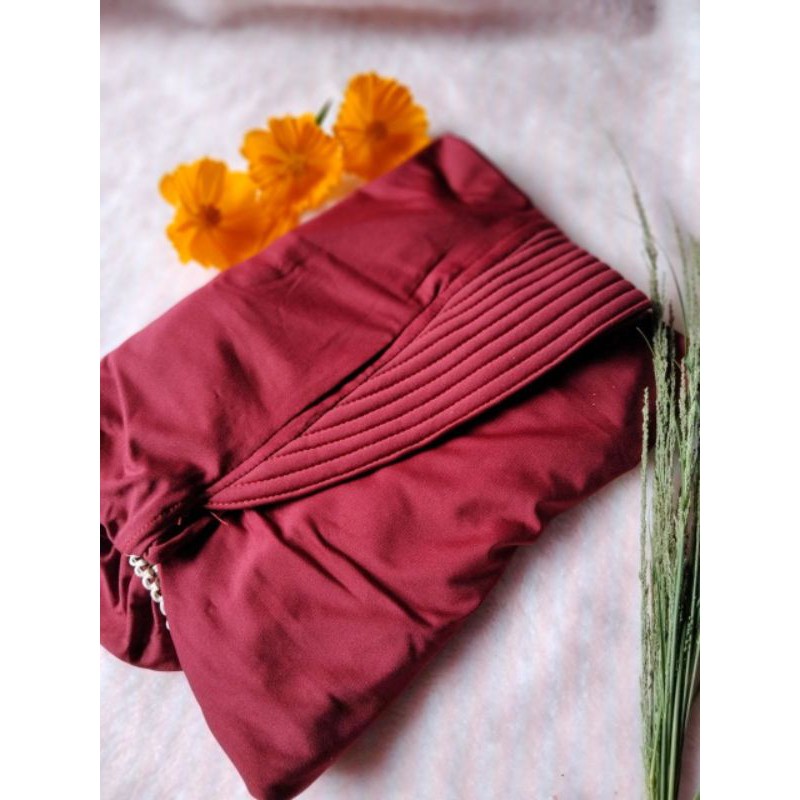 Hijab Instan Muna Bergo-Merah