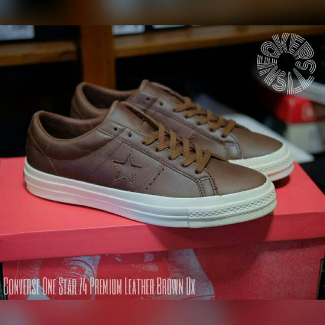 brown one star converse