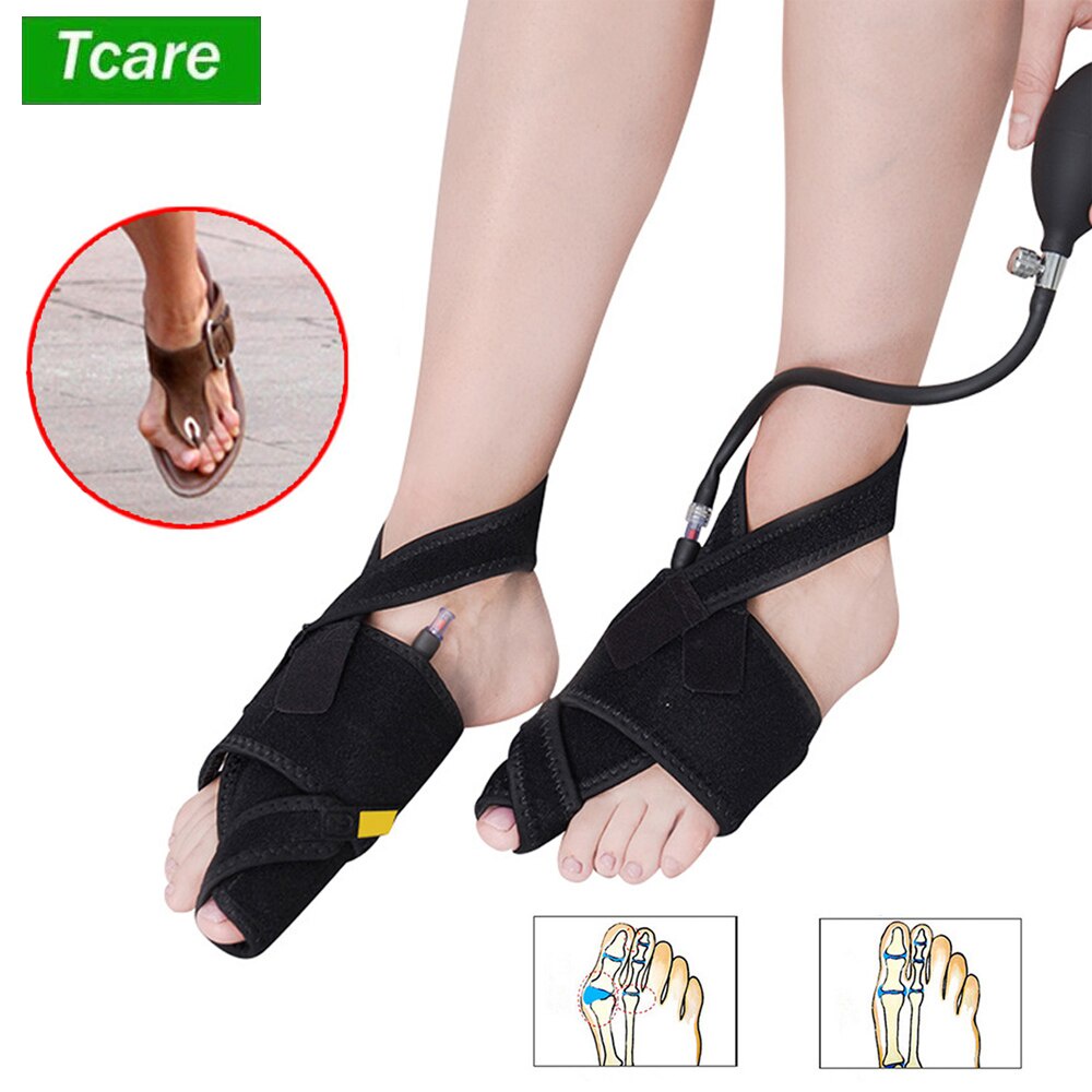 PreOrder Tcare Inflated Bunion Corrector Orthopedic Bunion Splint, Big Toe Separator Pain