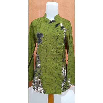 BLOUSE BATIK ATASAN WANITA , MODERN & TRENDI