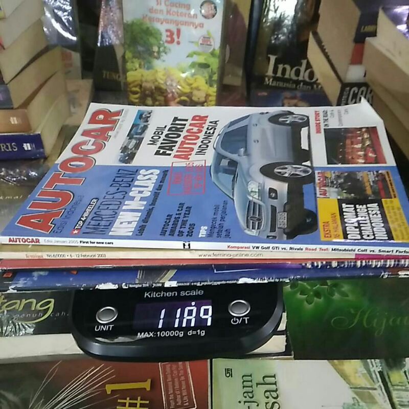 obral majalah bekas 1kilo 5 buku harga 20000