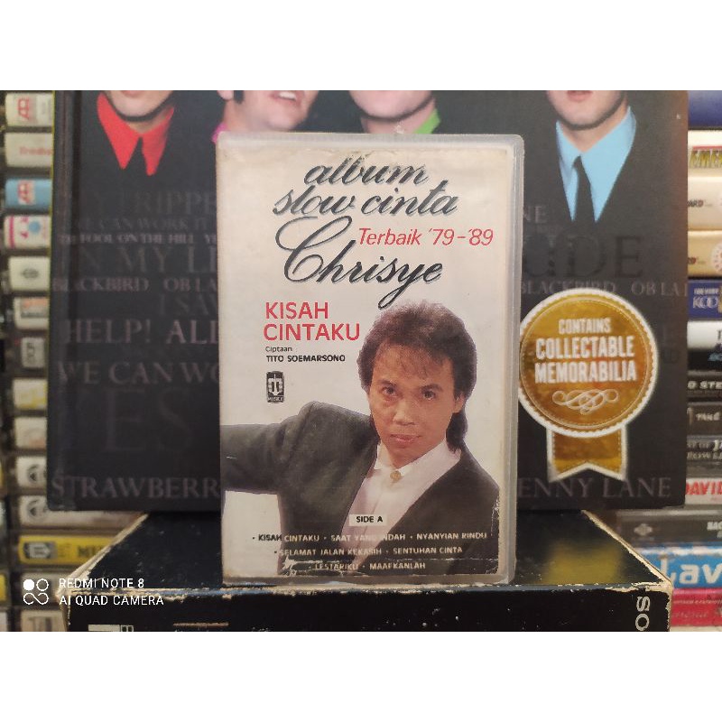 Kaset Pita : ALBUM SLOW CINTA TERBAIK '79 - '80 CHRISYE.