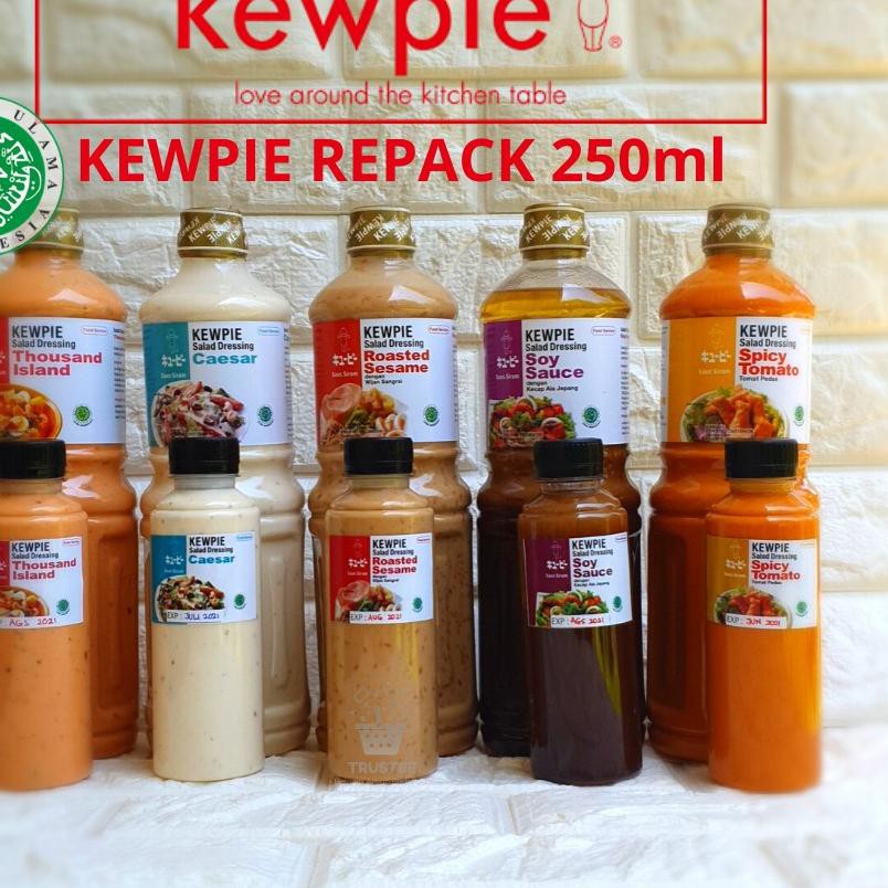 

[READY STOCK] KEWPIE SALAD DRESSING Wijen Sangrai | Thousand Island | Caesar | Tomat Pedas | Soy sau