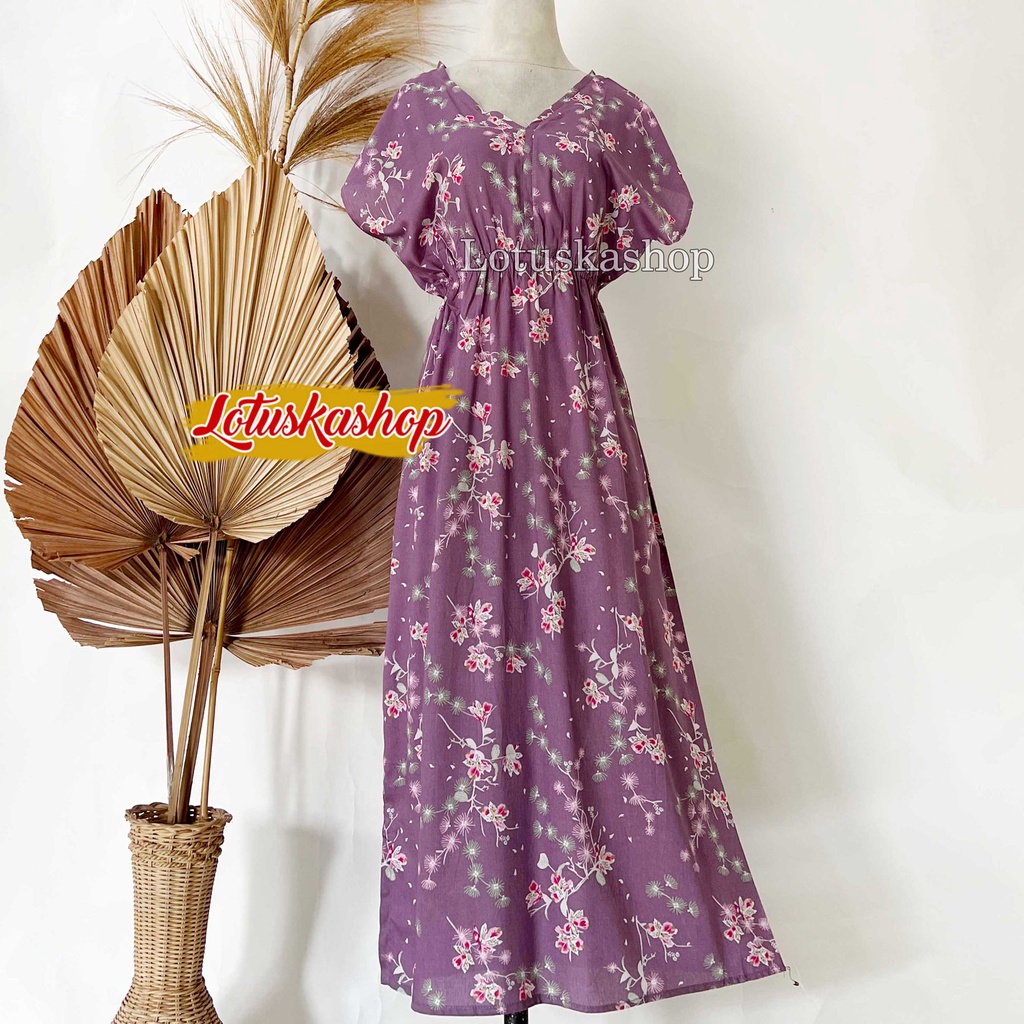 Dress Manohara Panjang Bali Vanesa-Natali Plum