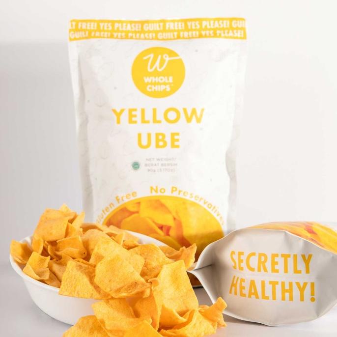 

Harap Baca Deskripsi Sebelum Order Whole Chips Yellow Ube / Keripik Ubi Madu 90 Gr