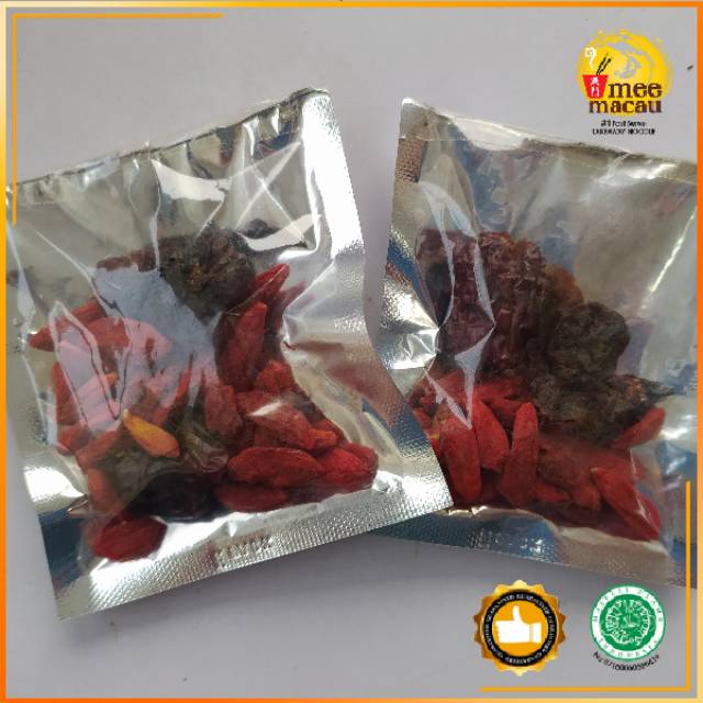 Teh Angco Sachet | Red Dates Beauty Tea Hong Zao Kurma Chinese | 11 Gram