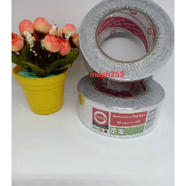 TAMBAL PANCI aluminium foil tape 1 rol,tambal panci besar